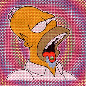 LSD Tabs – Homer Bicycle Day